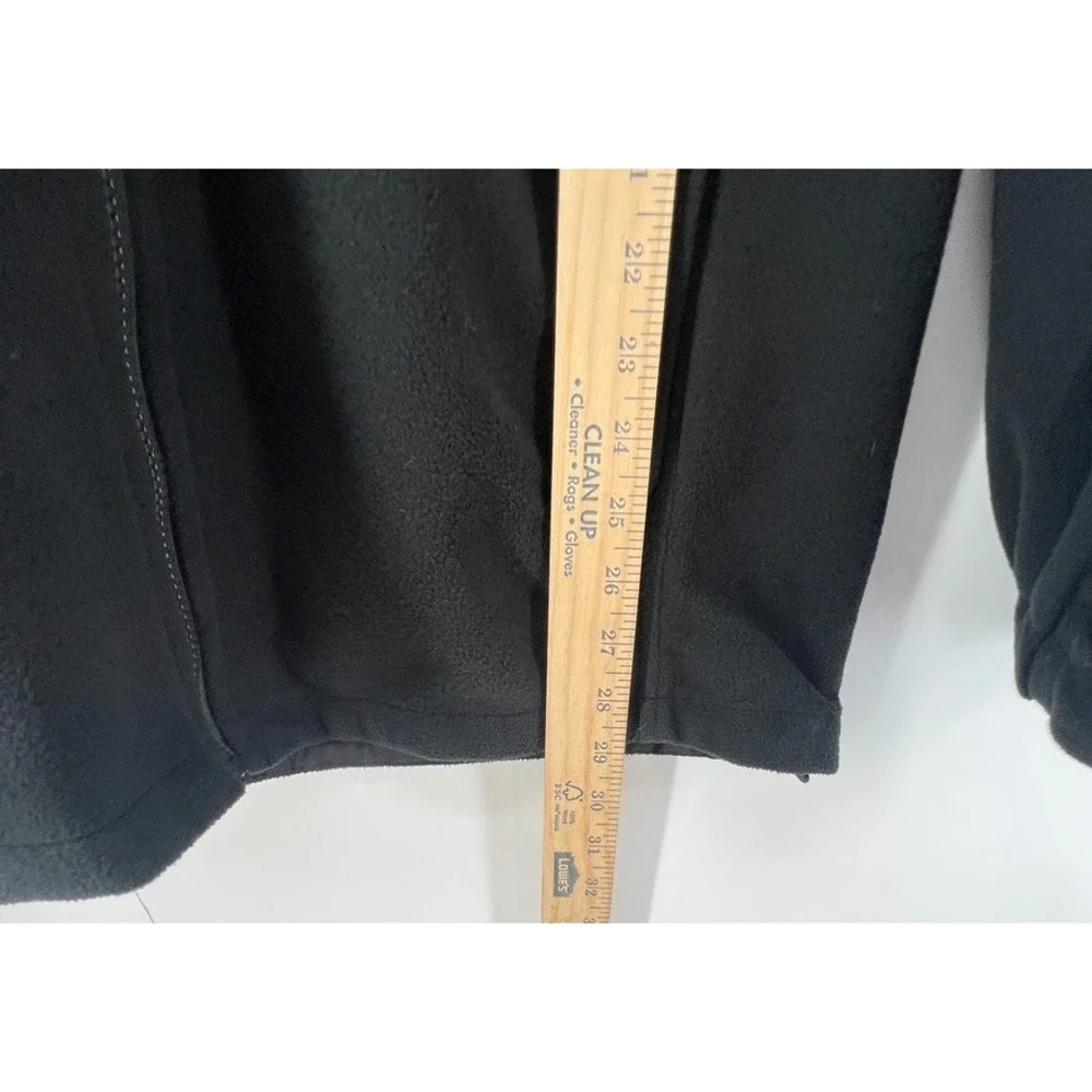 The North Face Men's Full Zip Windbreaker Windstopper Black Jacket Men Size XXL